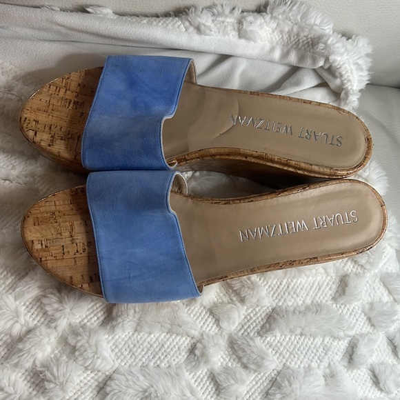 NEW ! Stuart Weitzman platform summer wedges - Picture 7 of 11